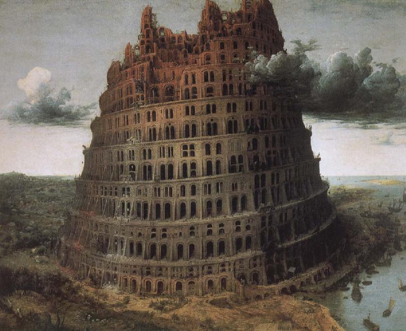 Pieter Bruegel City Tower of Babel China oil painting art